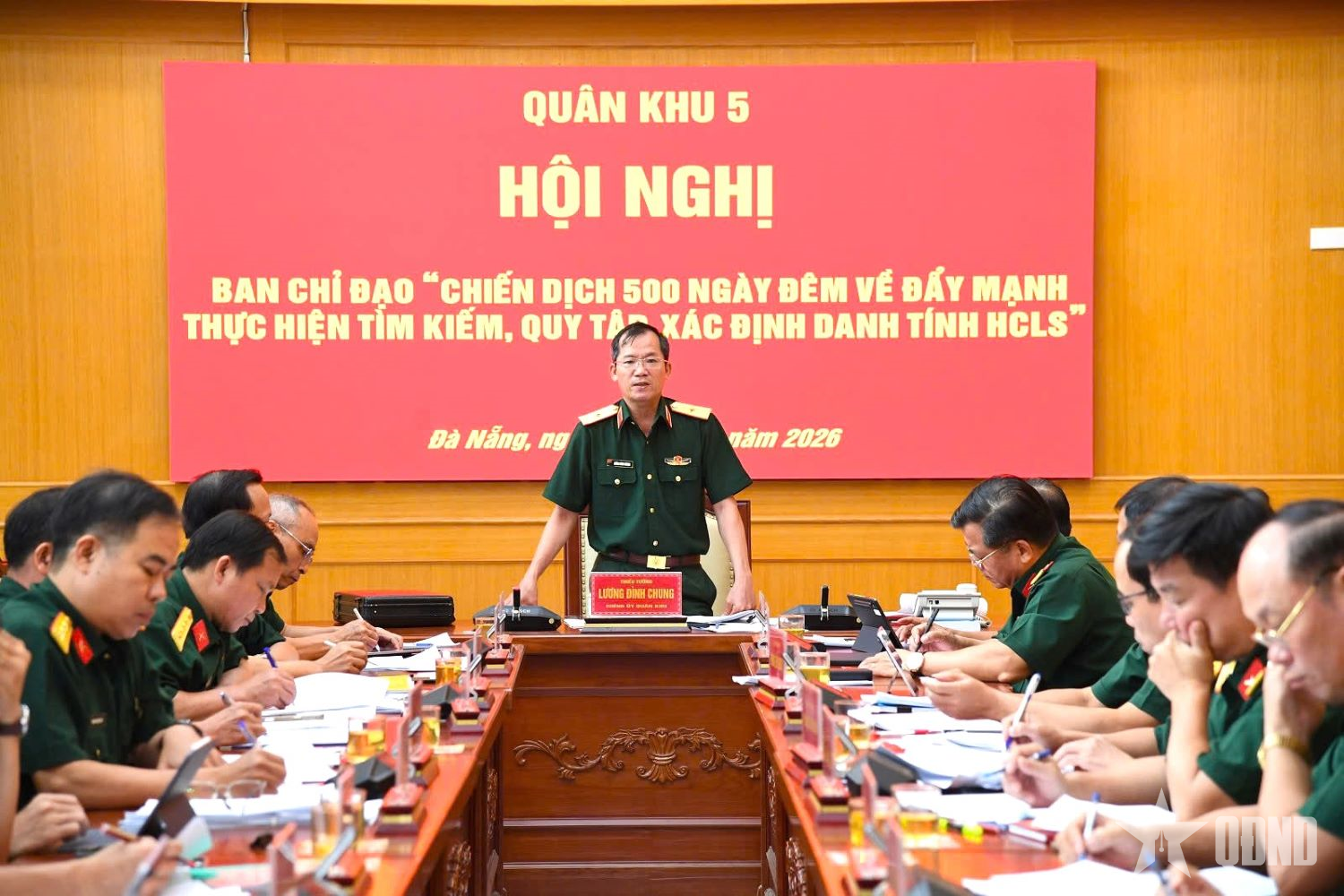 Quân khu 5 đẩy nhanh tiến độ “Chiến dịch 500 ngày đêm”